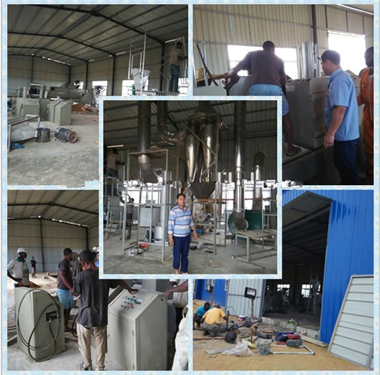 Cassava Flour Processamento de Máquinas