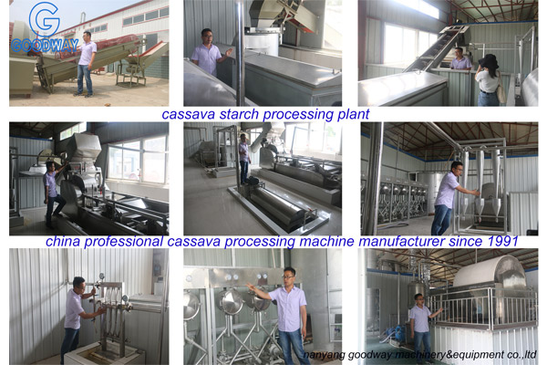 china fabricante de máquina de processamento de mandioca profissional