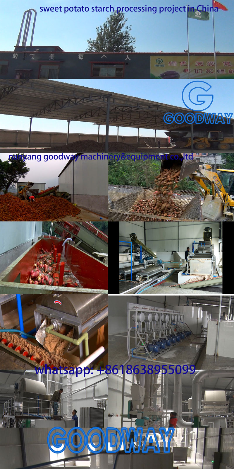 Análise das seis vantagens de 2020 novo equipamento de processamento de amido de batata-doce